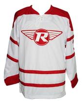 Any Name Number London Racers Hockey Jersey New White Adam Dobson Any Size image 4