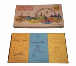 Creative Moments Travel &amp; Outdoor Selections 24 Activity Folders Game 1972 - £29.62 GBP