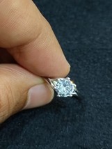 1.5ct Solitaire Künstlicher Diamant Verlobungsring S925 Größe 6 - £15.94 GBP