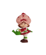 VINTAGE 1981 STRAWBERRY SHORTCAKE W WATERING CAN PVC MINIATURES TOY FIGURE - $23.75