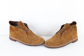 Vintage Clarks Mens Size 11.5 Suede Leather Original Desert Boots Chukkas Brown - £63.26 GBP