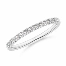 ANGARA Natural Diamond Wedding Band for Her in 14K Gold (Grade-IJI1I2, 0.24 Ctw) - £445.32 GBP