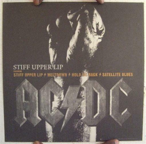 ACDC Stiff Upper Lip 2 Sided Poster AC/DC AC DC AC\DC - $17.99