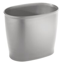 iDesign Kent Oval Wastebasket Trash Can for Bathroom, Kitchen, Office - ... - $37.91 CAD