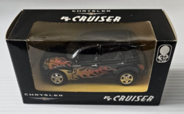 Maisto Chrysler PT Cruiser 1/43 Black w Flames Diecast Car 2002 #21008 - £9.87 GBP