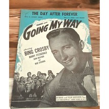 The Day After Forever Piano Sheet Music From Going My Way Vtg Bing Crosby 1944 - £8.45 GBP