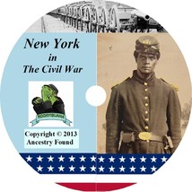 NEW YORK Civil War Books History &amp; Genealogy 112 Books on DVD - £5.27 GBP