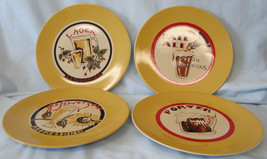 Pottery Barn Beer Types Salad Plate set of 8, 2 of each - £31.13 GBP
