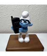 BRAINY SMURF 3&quot; PVC Toy Figure 2011 McDonalds Happy Meal The Smurfs coll... - $10.56 CAD