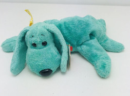 Ty Beanie Baby - DIDDLEY the Green Dog Plush Stuffed Animal Toy - £9.66 GBP