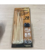 4 Dorman 85648 Wire Tie, Grommet &amp; Clamp Kit - £15.69 GBP