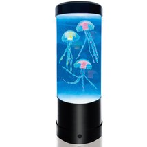 Jellyfish Lamp,7 Color Changing Night Light,Usb Powered Jellyfish Desk Lamp,Aqua - £28.85 GBP