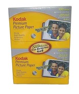 Kodak Premium Inkjet Picture Paper 200 Sheets High Gloss 4x6&quot; Borderless... - $216.48 MXN