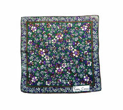 Vintage Designer Pierre Cardin Paris France Handkerchief MOD Flower Power with P - £16.43 GBP