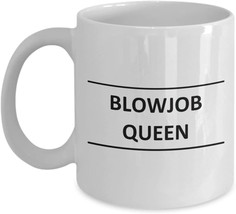 Blowjob Queen Mug Blow Job Cup For Her Girlfriend GF Wife Woman Mistrress gag - £11.31 GBP