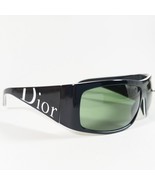 Christian Dior YOURDIOR1 Galliano Era Black & White Y2k Logos Wrap Sunglasses - $180.00