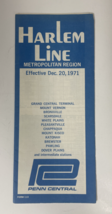 Harlem Line Metropolitan Region New York Timetable 1971 - $14.80