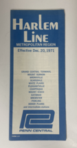 Harlem Line Metropolitan Region New York Timetable 1971 - £11.44 GBP