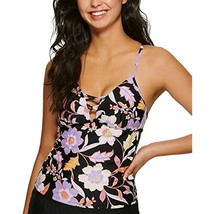 MSRP $30 Hula Honey Swimwear Top Junior Tankni Floral Size XS - $20.90