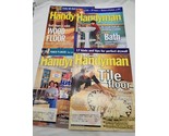Lot Of (4) Family Handyman Magazines 2000 Jan Feb March May - $31.67