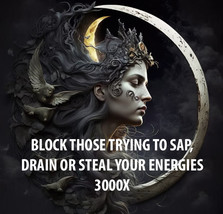 3000X Block And Ward Off Energy Vampires Who Take Energy Magick Witch Cassia4 - £319.49 GBP