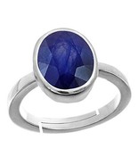 Saphir bleu certifié Neelam Gemstone 4,25 Ratti 3,30 carats Ston pour... - $41.83 CAD
