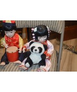 1992 Danbury Mint Mei-mei &amp; Di Di Porcelain China Dolls ,Matching Set,Br... - $45.00