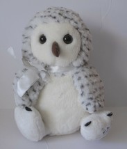 Russ Shining Stars Plush Stuffed Toy White SNOWY OWL 8 Inch - £6.20 GBP