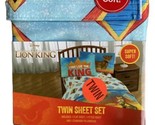 Disney’s Lion King Sheet Set Twin Flat  Long Live the King NIP - $24.94