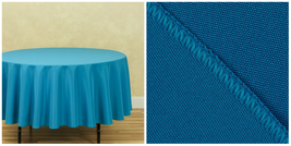 70&quot; Round Polyester Tablecloth for Wedding Event Banquet Party - Carribean - P01 - £28.19 GBP