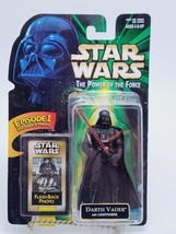 Star Wars Darth Vader Power Of The Force 2 w lightsaber Flashback POTF2 NEW - £10.17 GBP