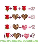 Math Teacher Valentine’s Day Cute Math Love Tee, Perfect Gift for Teachers - $5.95