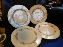 4 ea Lenox Belvidere 10.5&quot; Dinner Plates S-314 Made in USA - $7.99