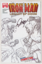 NYCC EXC Iron Man Legacy of Doom 1 Variant Cover Art SIGNED Bob Layton Exclusive - £20.49 GBP