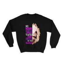 For Horse Lover Animal : Gift Sweatshirt Saddle Cute Quote Art Friendship Rider  - £22.94 GBP