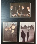 1964 Topps Beatles Diary Cards #23 and # 58 and B&amp;W Movie Card #3 - $18.80 CAD