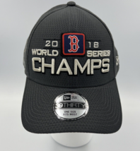Boston Red Sox 2018 World Series Locker Room 39Thirty New Era Flex Hat OSFM - £10.44 GBP