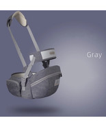 Gray 4 Ergonomic Baby Carrier Portable Infant Kid Hip Seat Waist Stool S... - $59.84