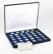 Américain Historique Society John F.Kennedy Demi Dollar Collection 1964 ... - $280.67