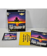 Big Box PC Microsoft Flight Simulator 98 (PC, 1997) Complete in Box with... - $374.89 MXN