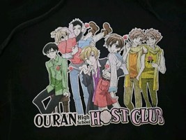 Ouran High School Host Club Anime Manga Cartoon Pullover Hoodie Unsex Sz Large  - £14.84 GBP