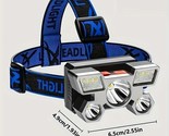 Rechargeable Waterproof LED Headlamp For Outdoor Adventures - Bright, Lo... - $6.25