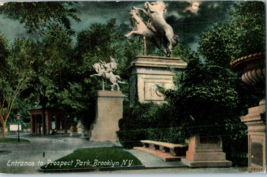 Entrance to Prophet Park Brooklyn, New York Postcard - £5.51 GBP