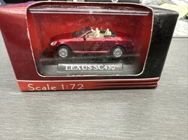Yat Ming Road Signature LEXUS SC430 1:72 Scale Red, New, See Pics/Description! - £16.02 GBP