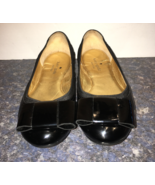Kate Spade New York Black Patent Leather FELICE Ballet Flat S/N D250 Size 7 - £47.15 GBP