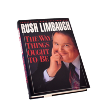 Rush Limbaugh - The Way Things Ought to Be - Oct 1992 - First Hardcover Printing - £9.08 GBP