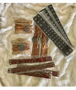 WHOLESALE LOT 11 BRACELETS FAUX LEATHER NEW IN PACKAGING MENS WOMENS - $19.75