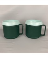 Aladdin Stanley Vintage 12 oz Insulated Travel Mug Cup Green No S12 Set ... - $19.26