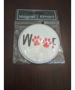 Magnet &quot;Woof&quot; Paw print - €32,81 EUR