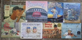 8 Baseball books Ballpark, Lou Gehrig, Teammates, Baseball Saved Us, Home Run - £10.38 GBP